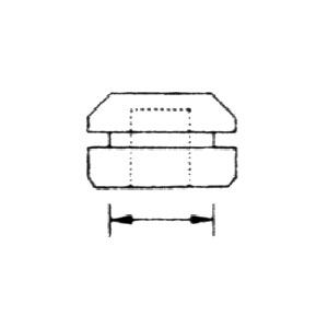 Obturateur de Carrosserie Ø8mm