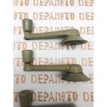 Jeu de 4 manivelles lève-vitres