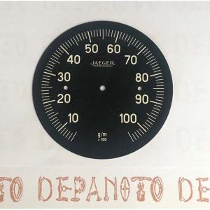 Face de compte tours  JAEGER 