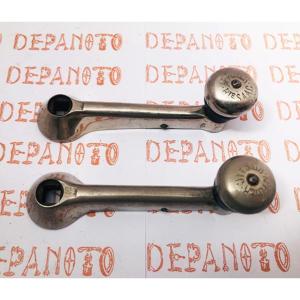 Jeu de 2 manivelles nickelées