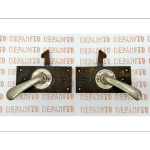 Paire de serrures avec poignées BREVET GANGLOFF