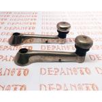 Jeu de 2 manivelles nickelées