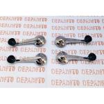 Jeu de 4 manivelles chromées