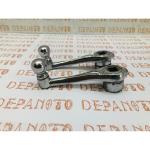 Jeu de 2 manivelles chromées