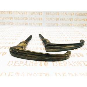 Jeu de 2 poignées laiton