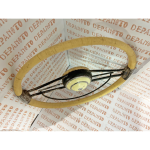 Volant 2 branches en acier  environ 1950