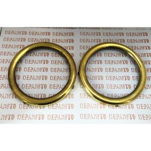 Entourages de phares laiton FORD T 1915-1927  la paire