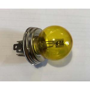 Ampoule de phare code européen 6 volts 40/45w  avec trou pour le passage de la veilleuse