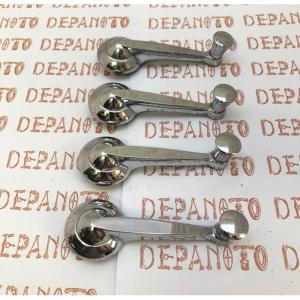 Jeu de 4 manivelles lève-vitres