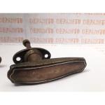 Paire de poignées laiton embouti 