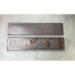 Marchepieds FORD T 1926-1927 en tôle  la paire