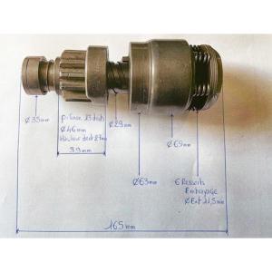 LANCEUR DE DEMARREUR BENDIX 