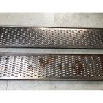 Marchepieds FORD T 1926-1927 en tôle  la paire