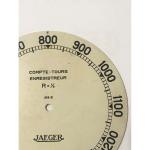 Face de compte tours JAEGER 