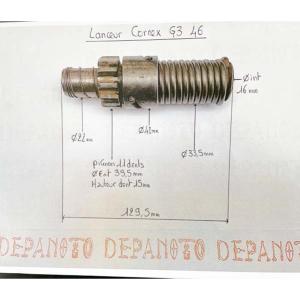 LANCEUR DE DEMARREUR CORNEX G3. 46