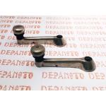 Jeu de 2 manivelles nickelées