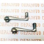 Jeu de 2 manivelles lève glaces nickelées