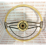 Volant 2 branches en acier  environ 1950