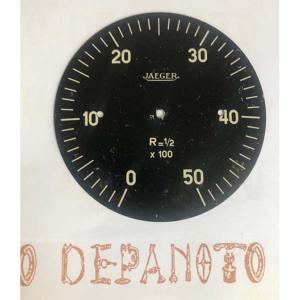 Face de compte tours JAEGER 