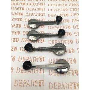 Jeu de 4 manivelles lève-vitres