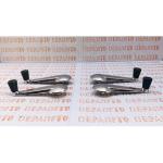 Jeu de 4 manivelles chromées