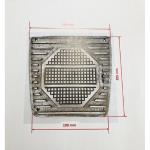 Paire de gratte-pieds en aluminium