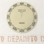 Face de compte tours JAEGER 