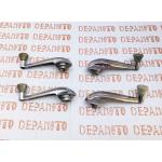 Jeu de 4 manivelles chromées