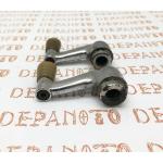 Jeu de 2 petites manivelles chromées