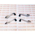 Jeu de 4 manivelles chromées