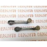 Jeu de 2 manivelles lève glaces chromées