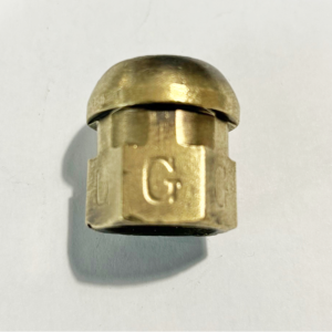 ÉCROU DE ROUE EN LAITON Ø 18 mm