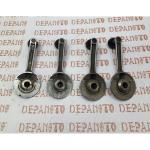 Jeu de 4 manivelles lève-vitres