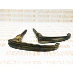 Jeu de 2 poignées laiton