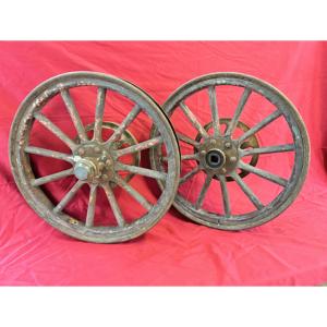 ROUES ARRIERES DARRACQ 760X90  1902/1904