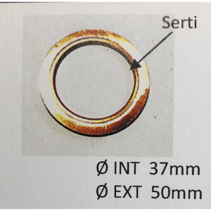 Joint de sortie collecteur serti