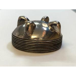 Bouchon de radiateur FORD T laiton nickelé