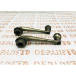 Jeu de 2 manivelles lève glaces nickelées