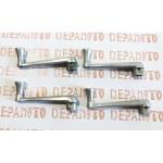 Jeu de 4 manivelles lève-glaces 