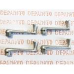 Jeu de 4 manivelles lève-glaces 