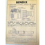 LANCEUR DE DEMARREUR  BENDIX 
