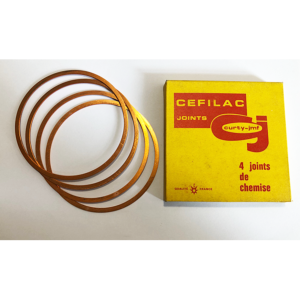 Joints embases de chemises métalliques RENAULT FREGATE moteur 668-0