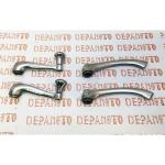 Jeu de 2 manivelles et 2 contre-poignées chromées