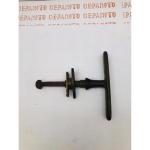 Poignée laiton forme biscuit