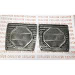 Paire de gratte-pieds en aluminium