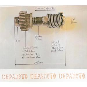 LANCEUR DE DEMARREUR BENDIX 