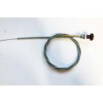 Tirette souple avec bouton plastique