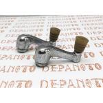 Jeu de 2 petites manivelles chromées