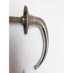 Paire de poignées nickelées