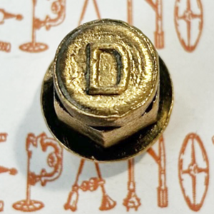 ÉCROU DE ROUE EN LAITON Ø 14 mm